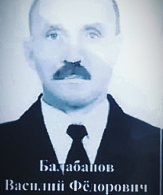 Балабанов Василий Федорович