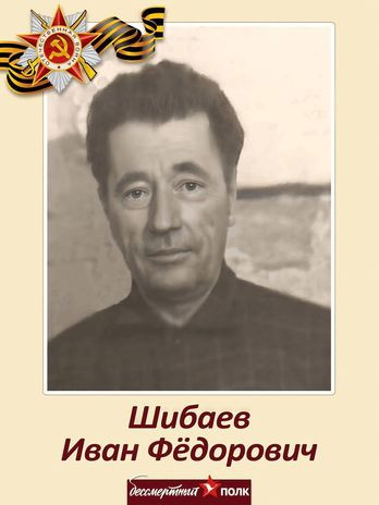 Шибаев Иван Фёдорович