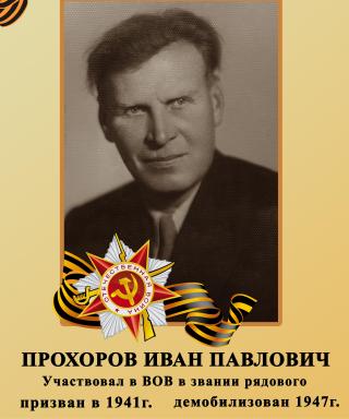 Прохоров Иван Павлович