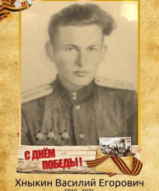Хныкин Василий Егорович