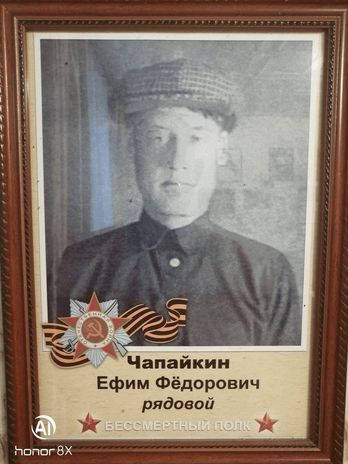 Чапайкин Ефим Фёдорович