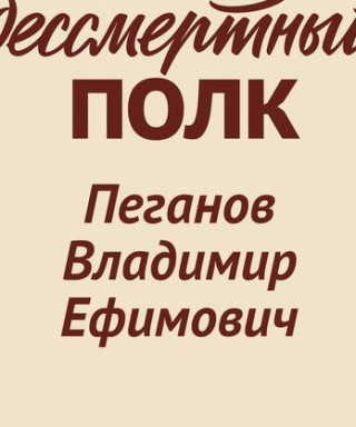 Пеганов Владимир Ефимович