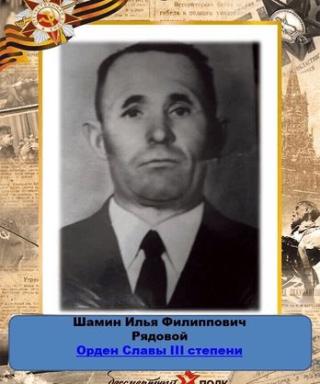 Шамин Илья Филиппович