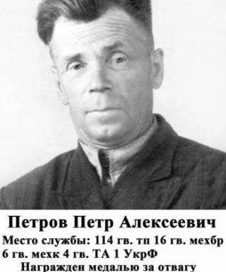 Петров Петр Алексеевич