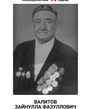 Валитов Зайнулла Фазуллович