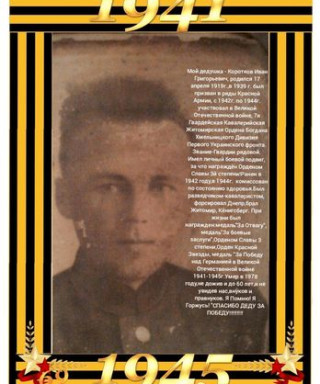 Коротков Иван Григорьевич