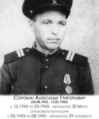 Сорокин Александрр Григорьевич