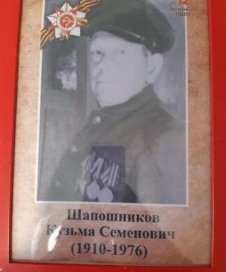Шапошников Кузьма Семенович