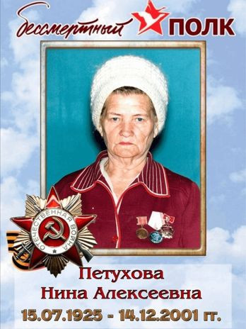 Петухова Нина Алексеевна