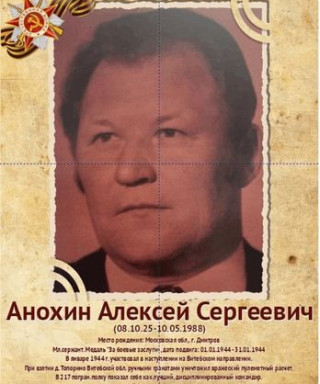 Анохин Алексей Сергеевич