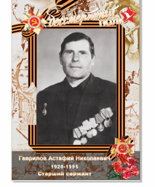 Гаврилов Астафий Николаевич