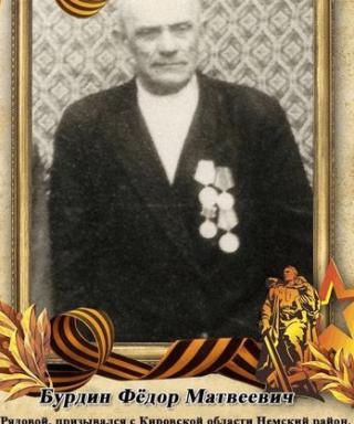 Бурдин Фёдор Матвеевич
