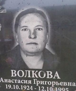 Волкова Анастасия Григорьевна