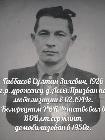 Габбасов Султан Зияевич