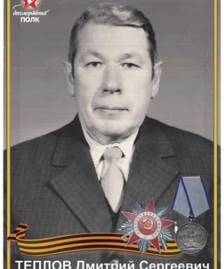 Теплов Дмитрий Сергеевич