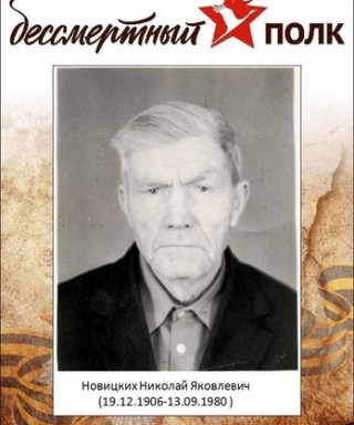 Новицких Николай Яковлевич