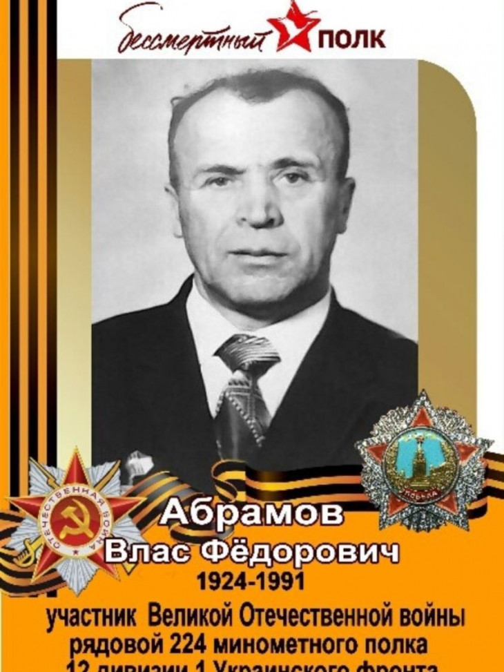 Абрамов Влас Федорович