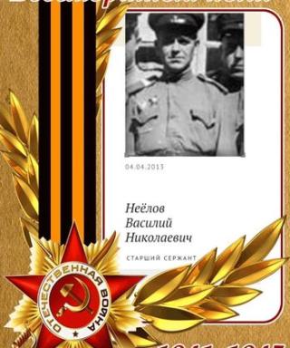 Неёлов Василий Николаевич