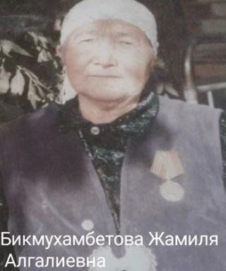 Бикмухамбетова Жамиля Алгалиевна