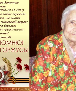 Башкатова (Дудник) Валентина Григорьевна