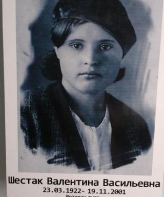 Шестак Валентина Васильевна