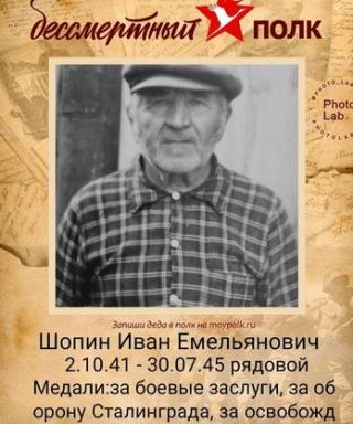 Шопин Иван Емельянович