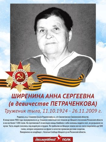 Ширенина Анна Сергеевна