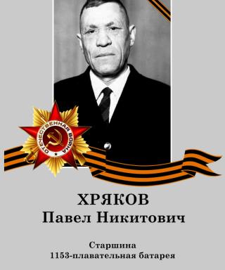 Хряков Павел Никитович