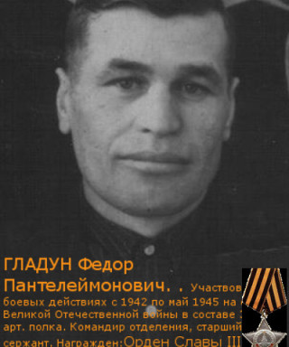 Гладун Федор Пантелеймонович