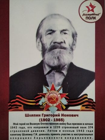 Шляпин Григорий Ионович