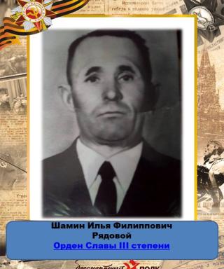 Шамин Илья Филлипович
