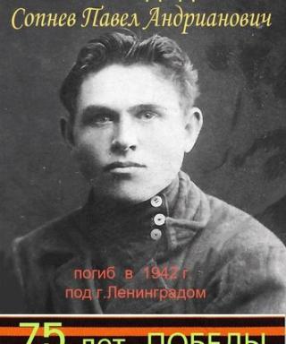 Сопнев Павел Андрианович