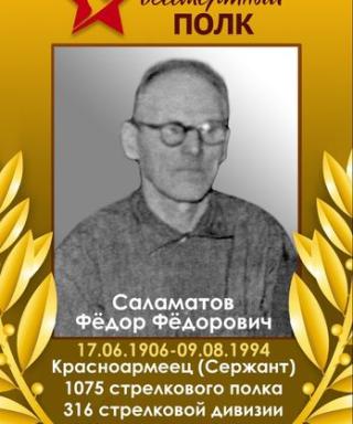 Саламатов Фёдор Фёдорович