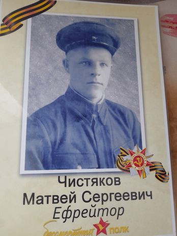 Чистяков Матвей Сергеевич