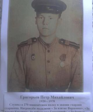 Григорьев Пётр Михайлович