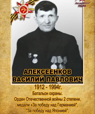 Алексеенков Василий Павлович