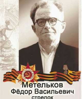 Метельков Федор Васильевич