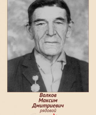 Волков Масим Дмитриевич