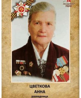 Цветкова Анна Федоровна
