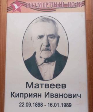 Матвеев Киприян Иванович