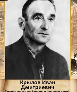 Крылов Иван Дмитриевич