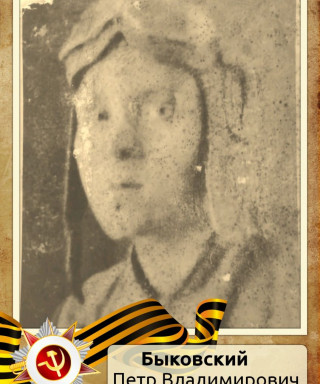 Быковский Петр Владимирович