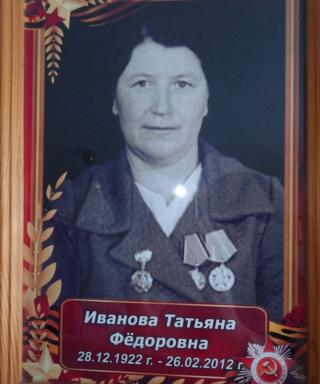 Иванова Татьяна Фёдоровна