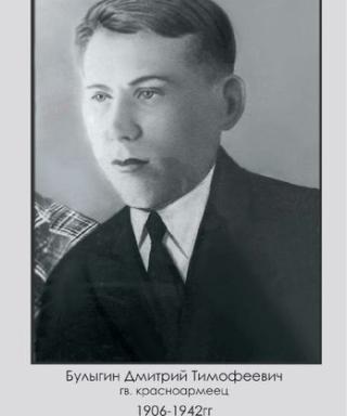 Булыгин Дмитрий Тимофеевич