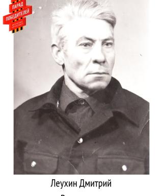 Леухин Дмитрий Васильевич