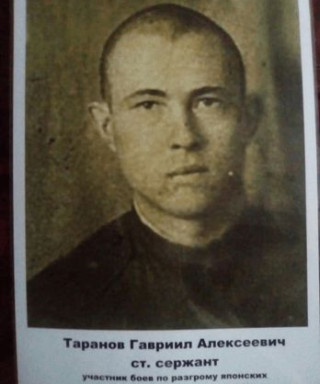 Таранов Гавриил Алексеевич