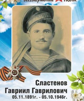 Сластенов Гавриил Гаврилович