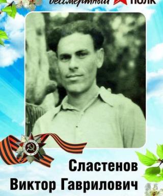 Сластенов Виктор Гаврилович
