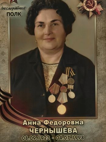 Чернышёва Анна Федоровна