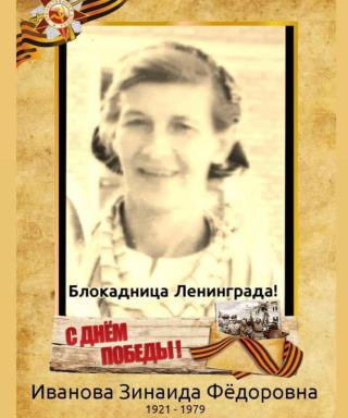 Иванова Зинаида Федоровна